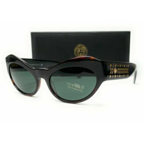 Versace Women\'s Havana Green Sunglasses!